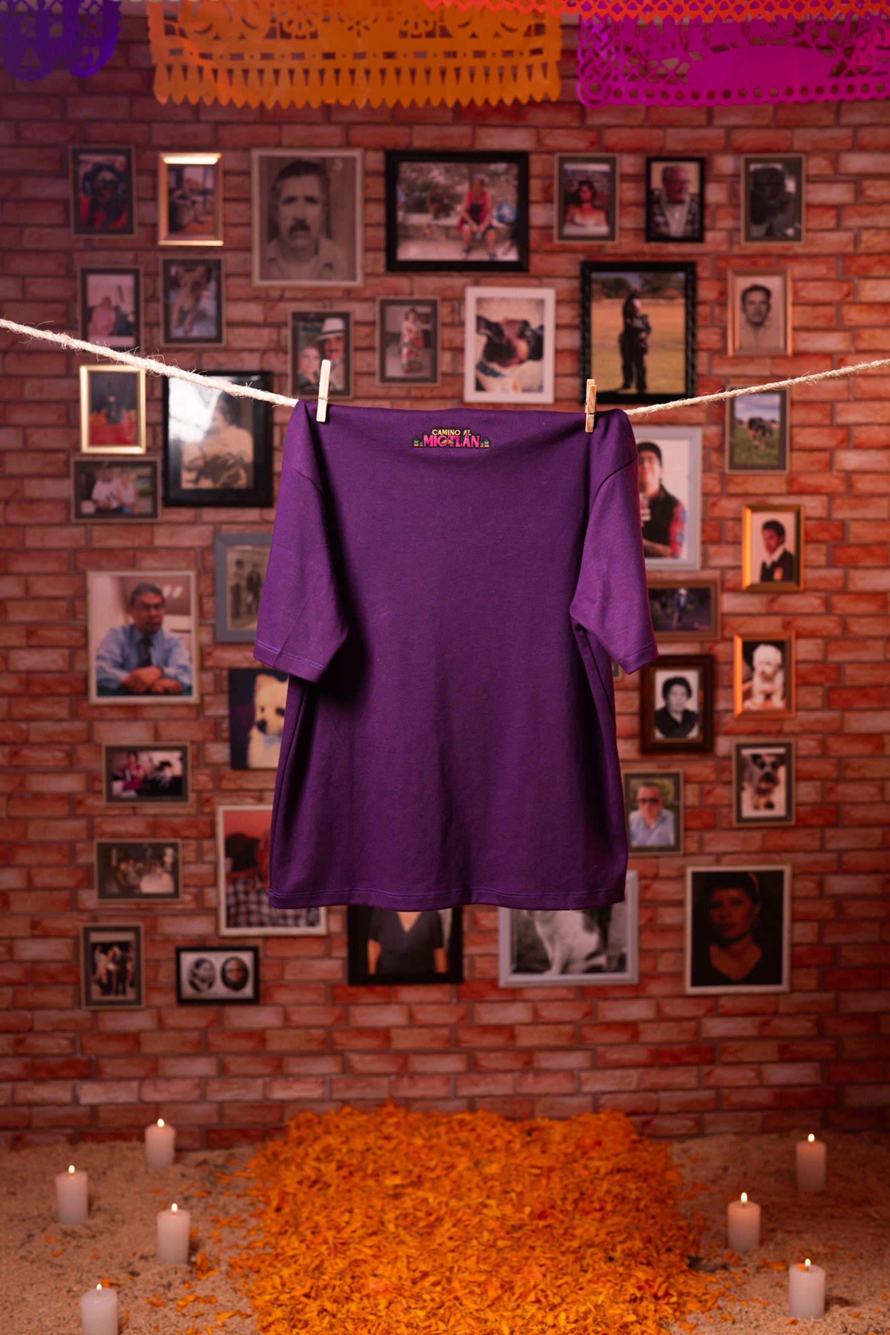 PLAYERA RELAXED FIT CAMINO AL MICTLÁN