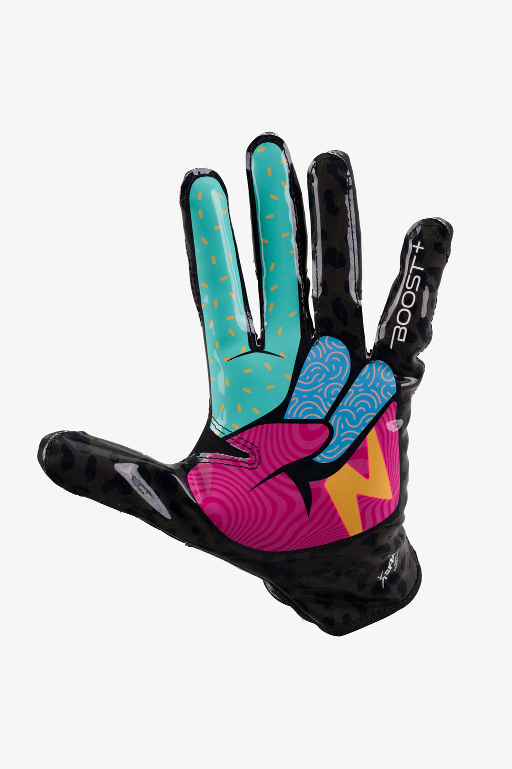 GUANTES GRIP BOOST RAYO NEGRO BLAK ADULTO
