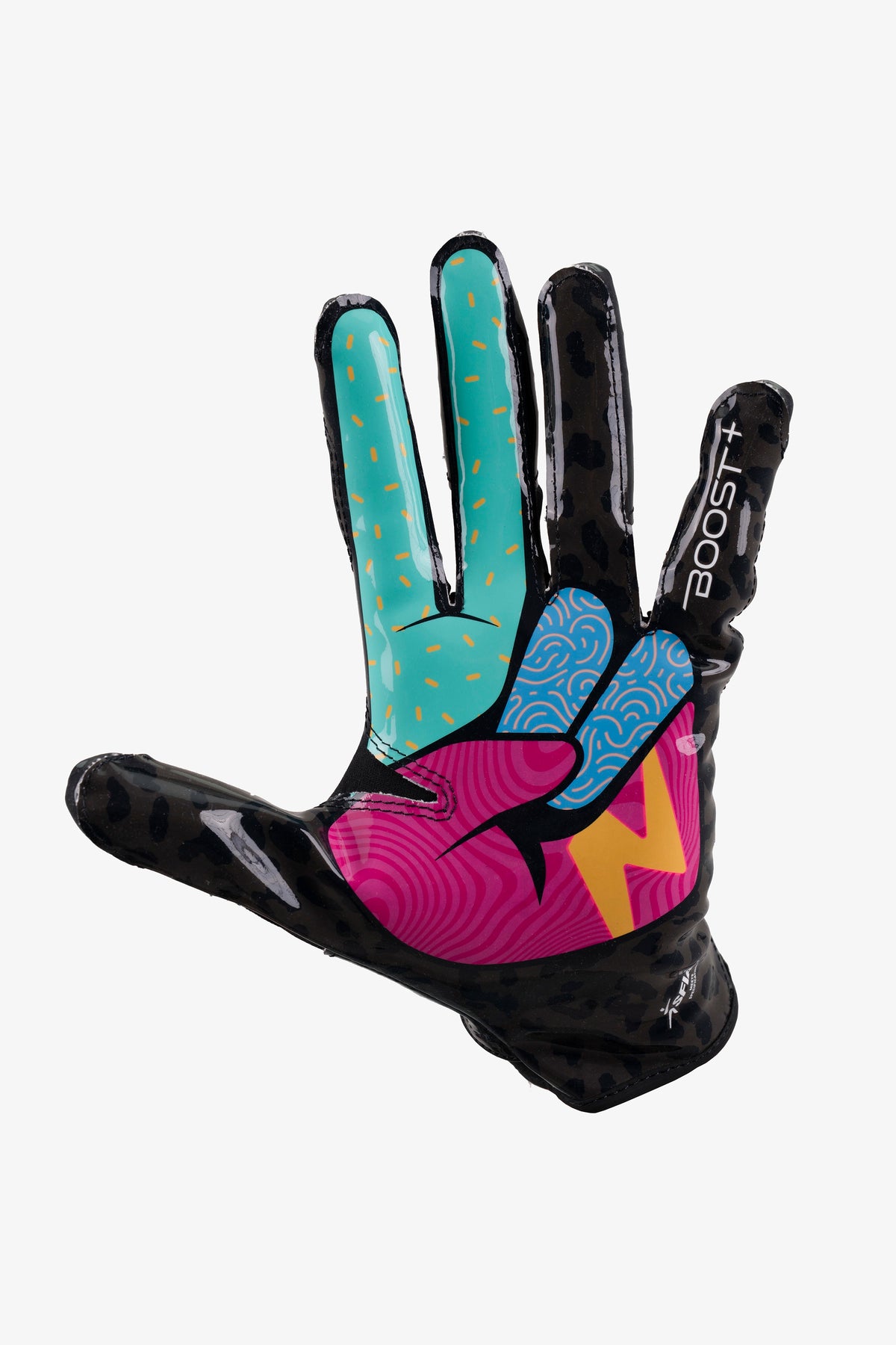 GUANTES GRIP BOOST RAYO NEGRO BLAK ADULTO