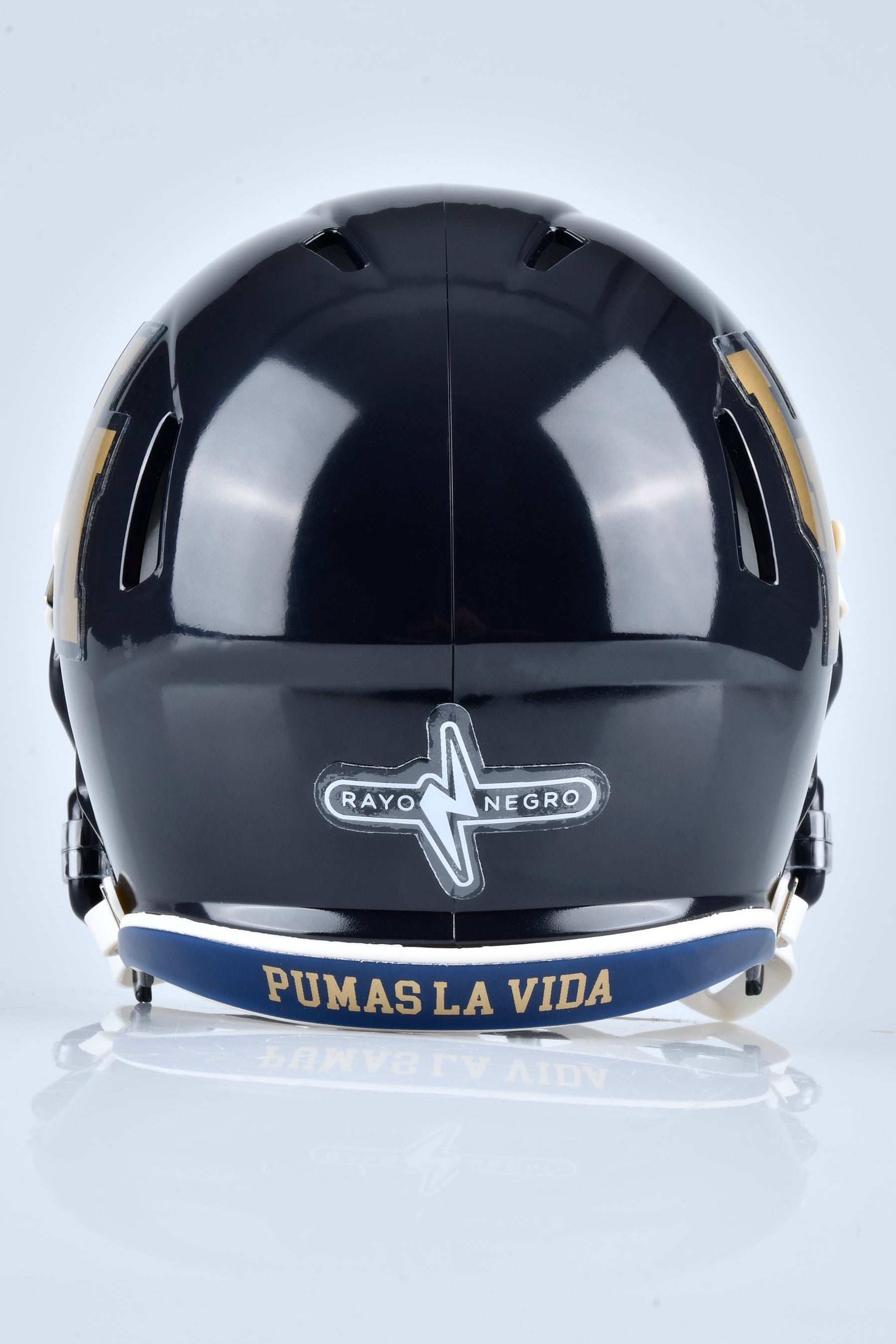 MINI CASCO PUMAS CU AZUL