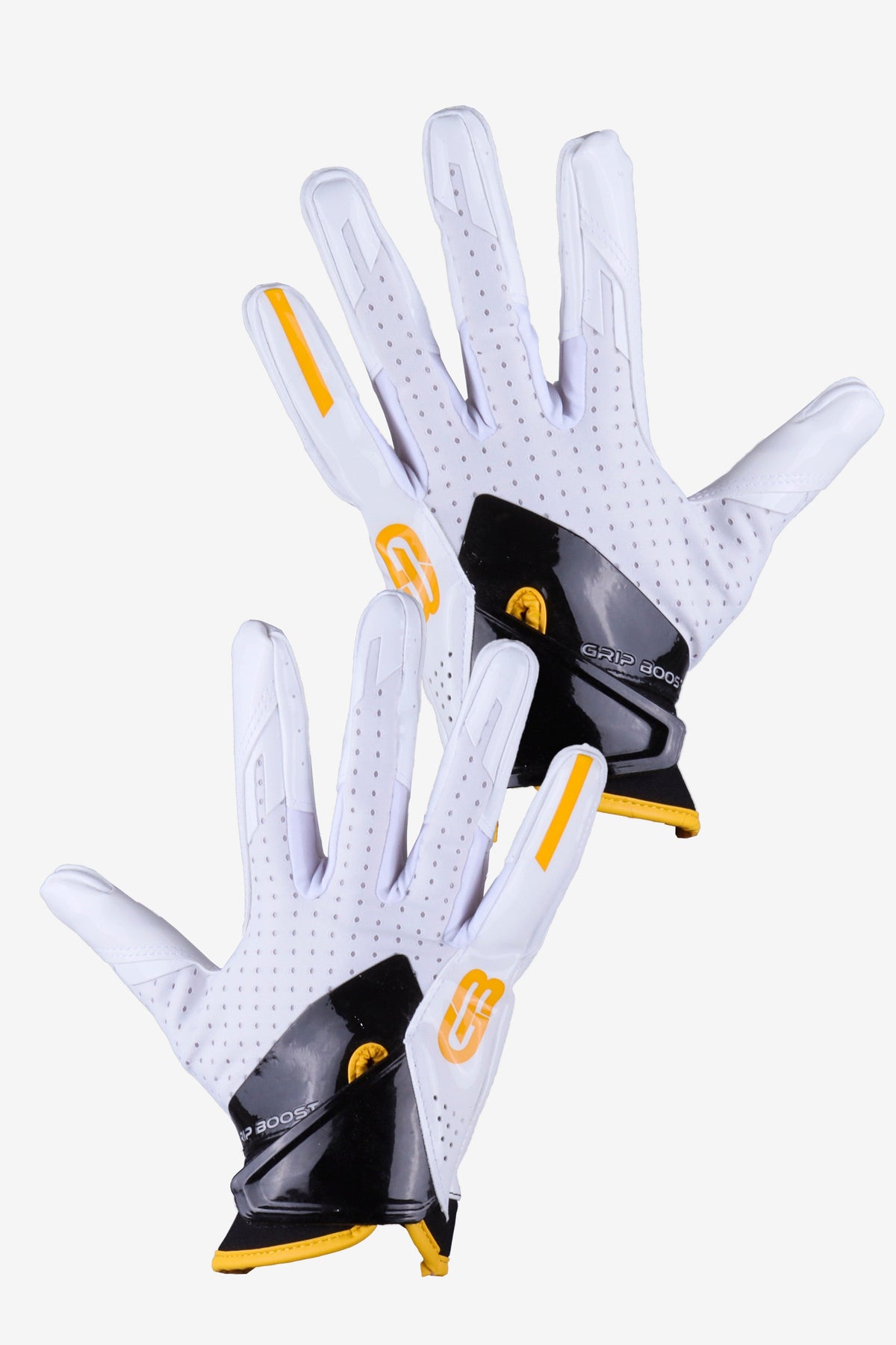 GUANTES STEALTH 5.0  GOLD WHITE FOOTBALL