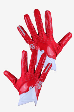 GUANTES STEALTH 5.0  SOLID RED FOOTBALL