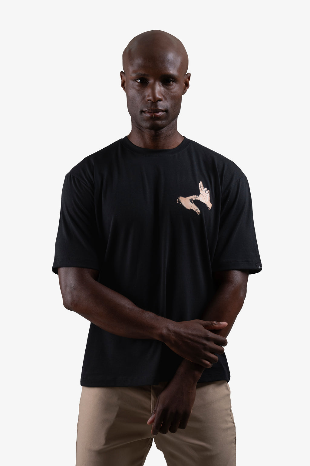 PLAYERA RAYO NEGRO CRU