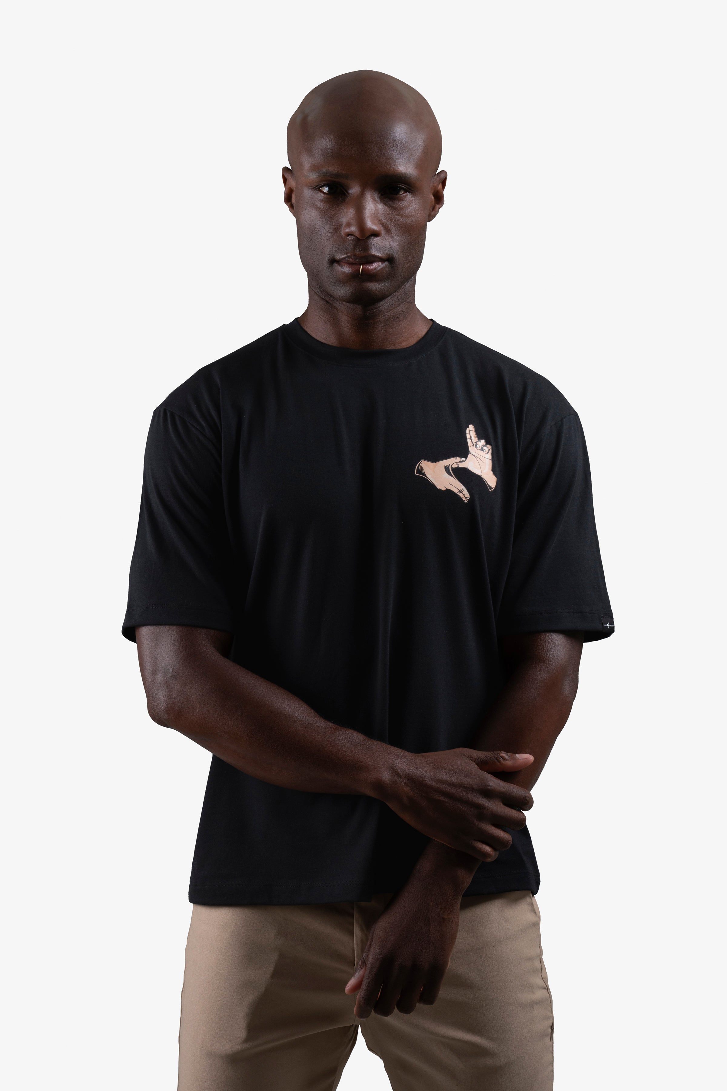 PLAYERA RAYO NEGRO CRU