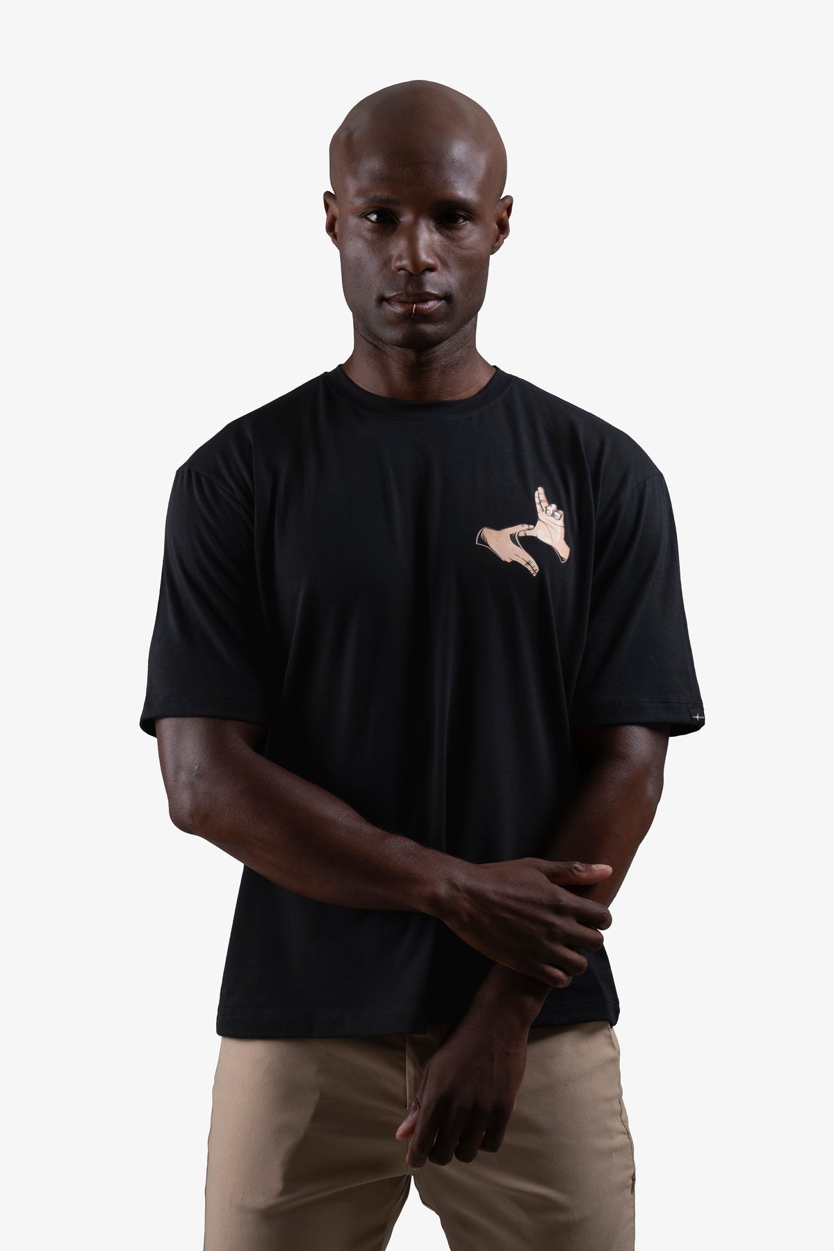 PLAYERA RAYO NEGRO CRU