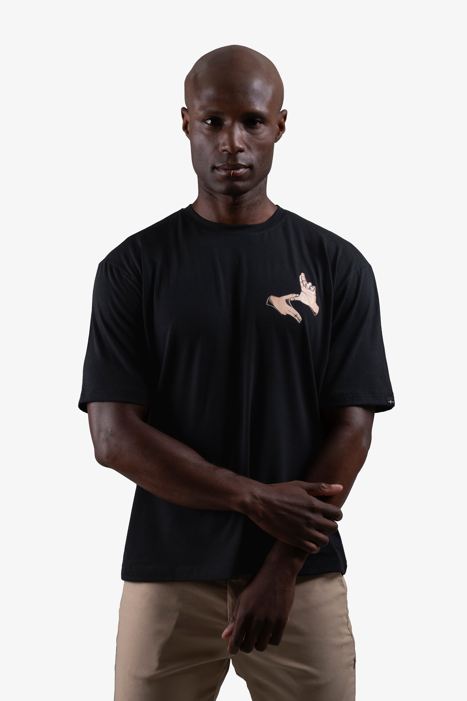 PLAYERA RAYO NEGRO CRU