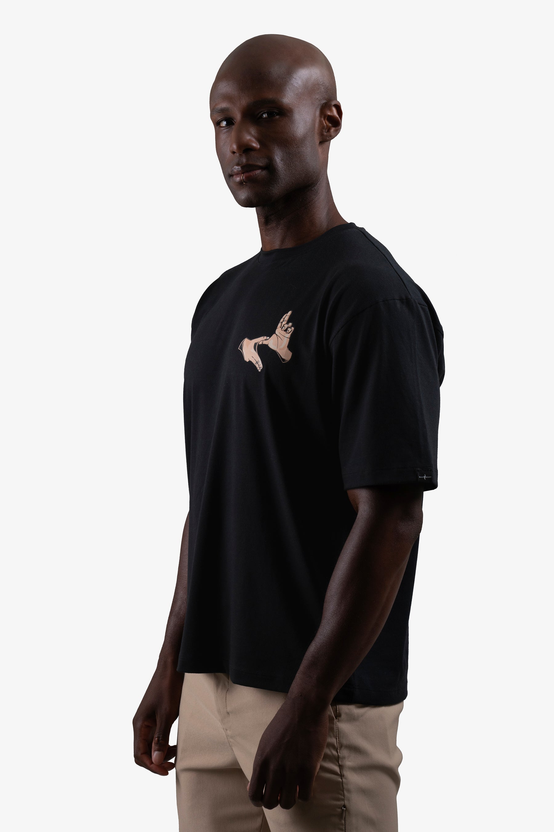 PLAYERA RAYO NEGRO CRU