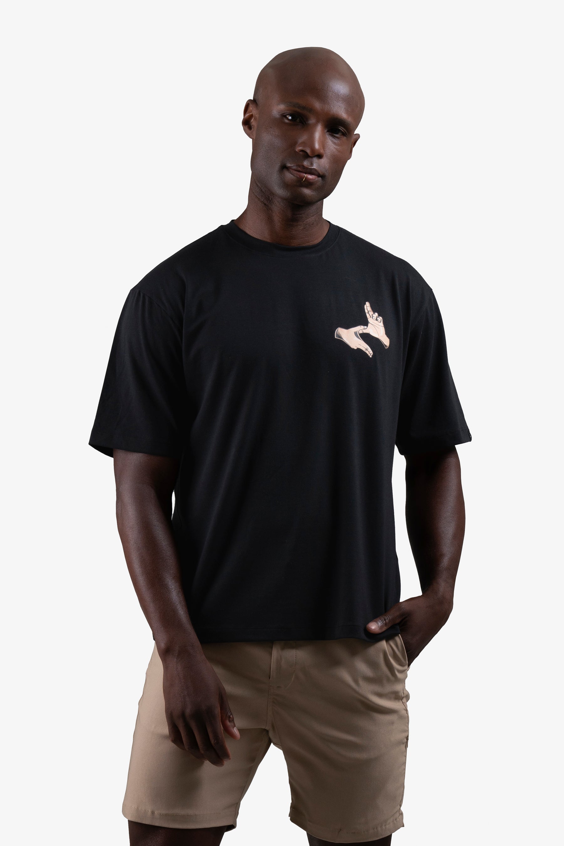 PLAYERA RAYO NEGRO CRU