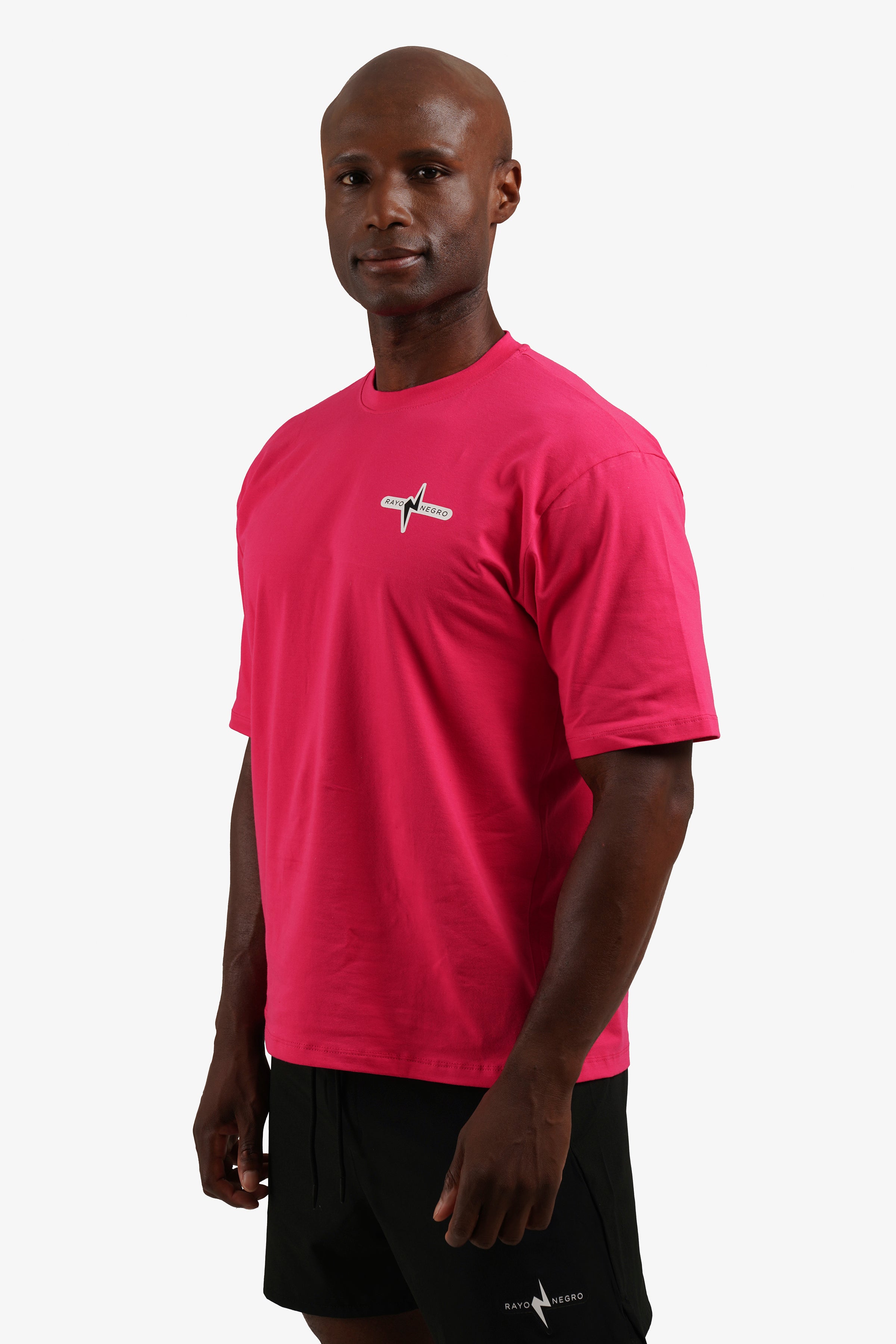 PLAYERA RELAXED FIT MES ROSA