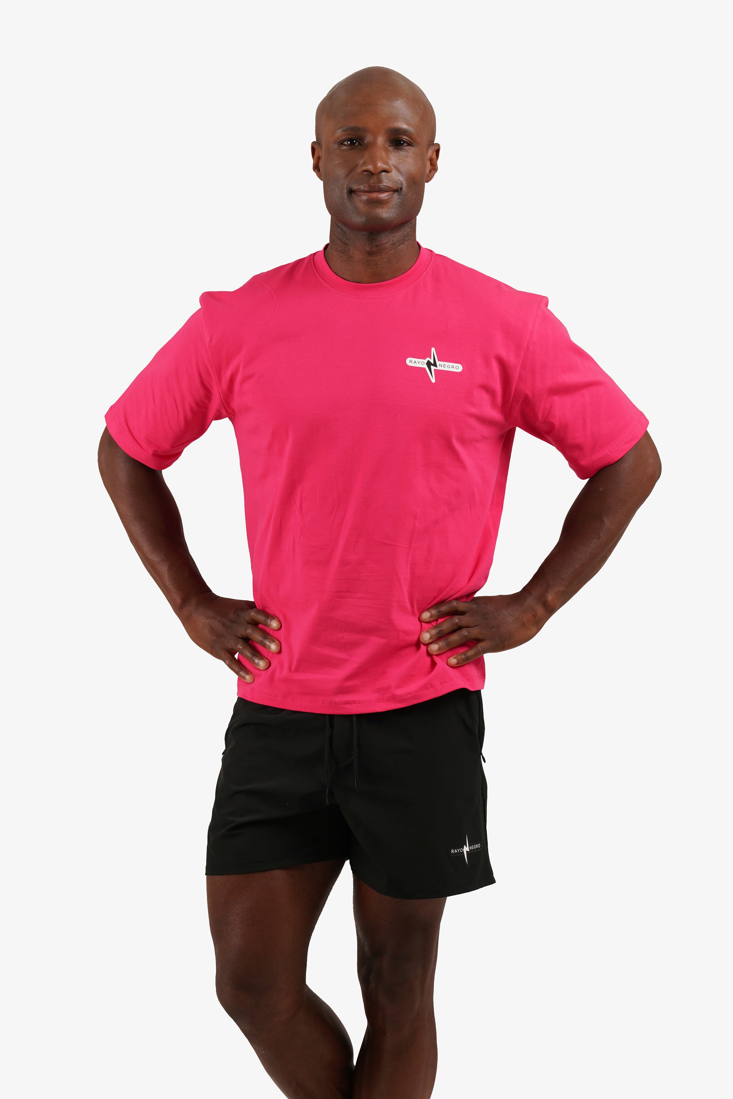 PLAYERA RELAXED FIT MES ROSA