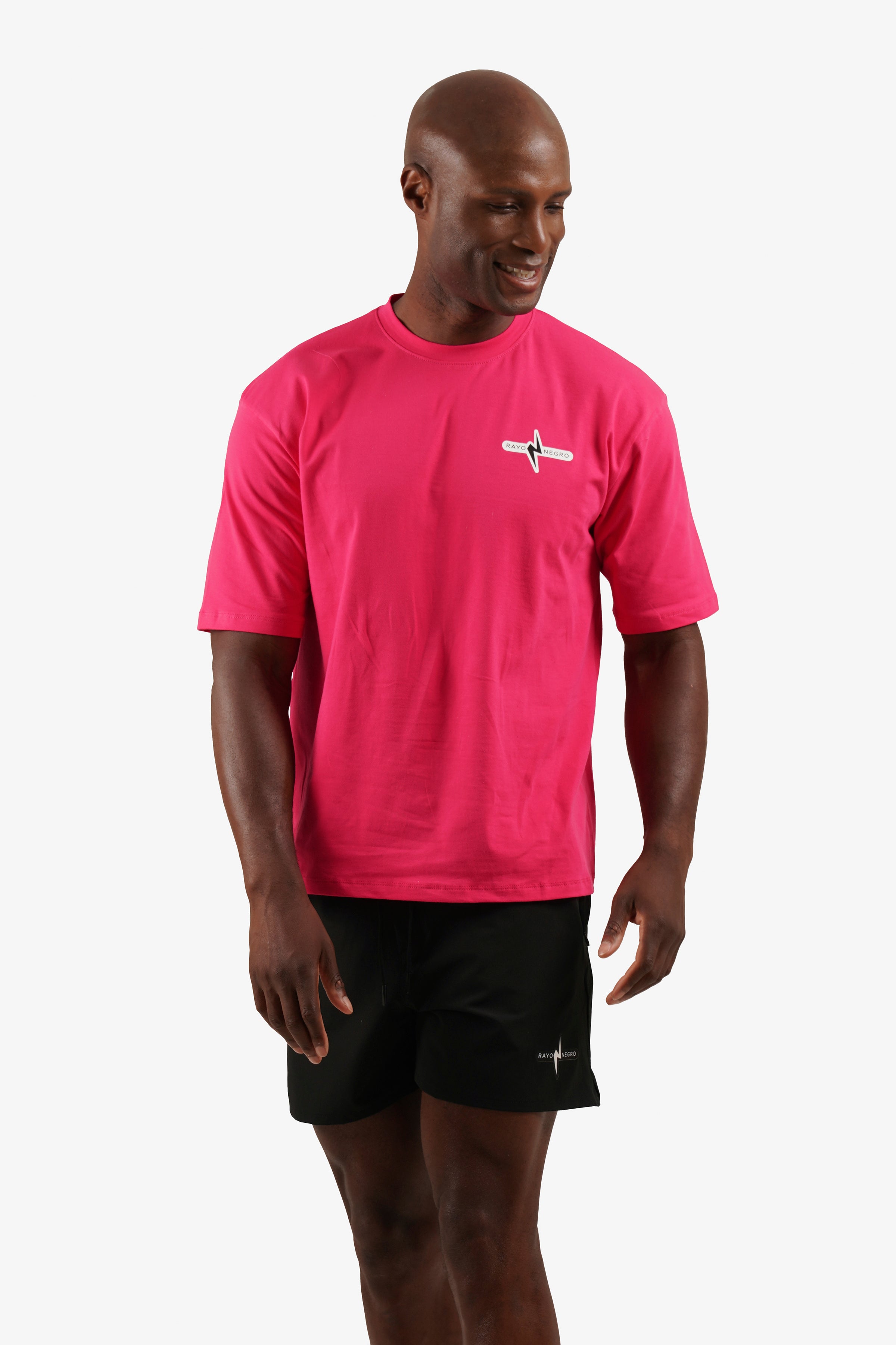 PLAYERA RELAXED FIT MES ROSA