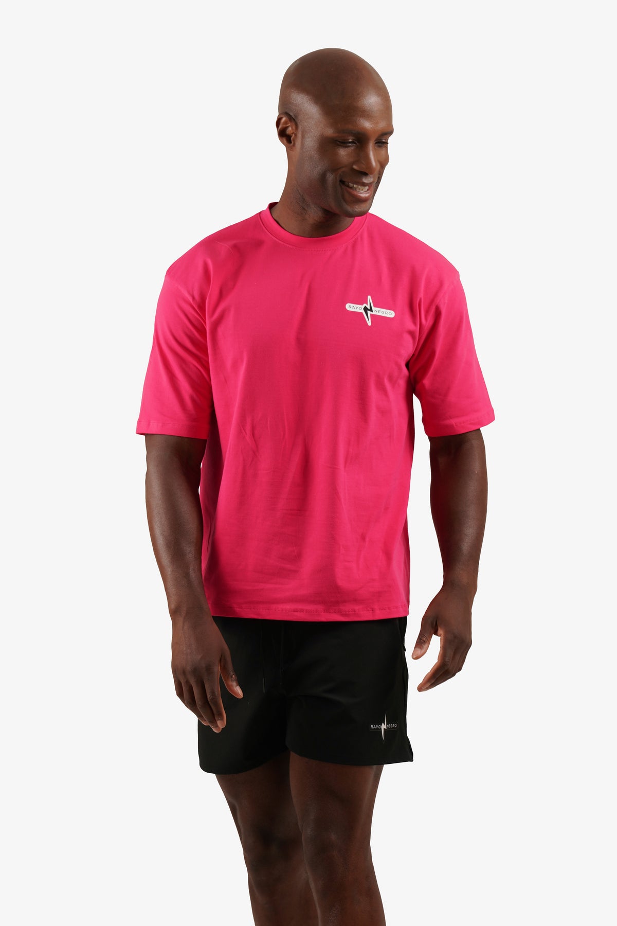 PLAYERA RELAXED FIT MES ROSA
