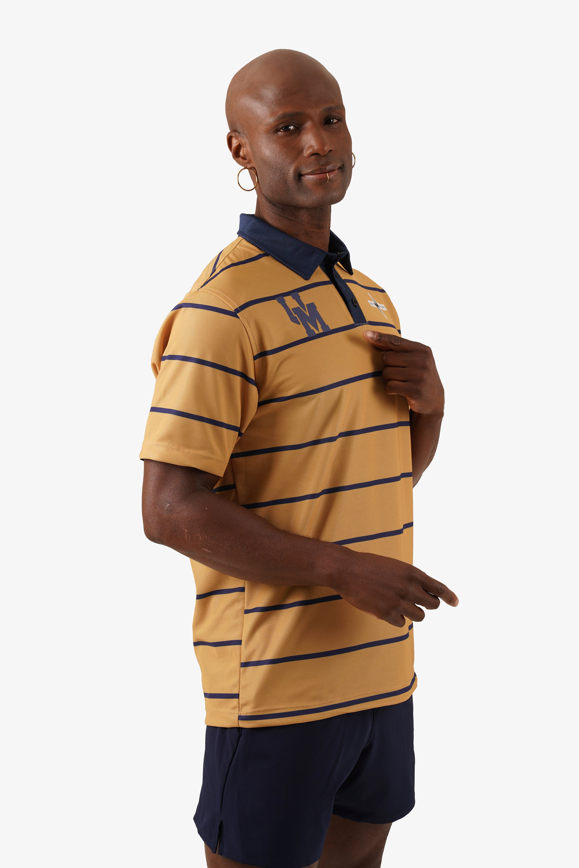 POLO STRIPES GOLD PUMAS CU