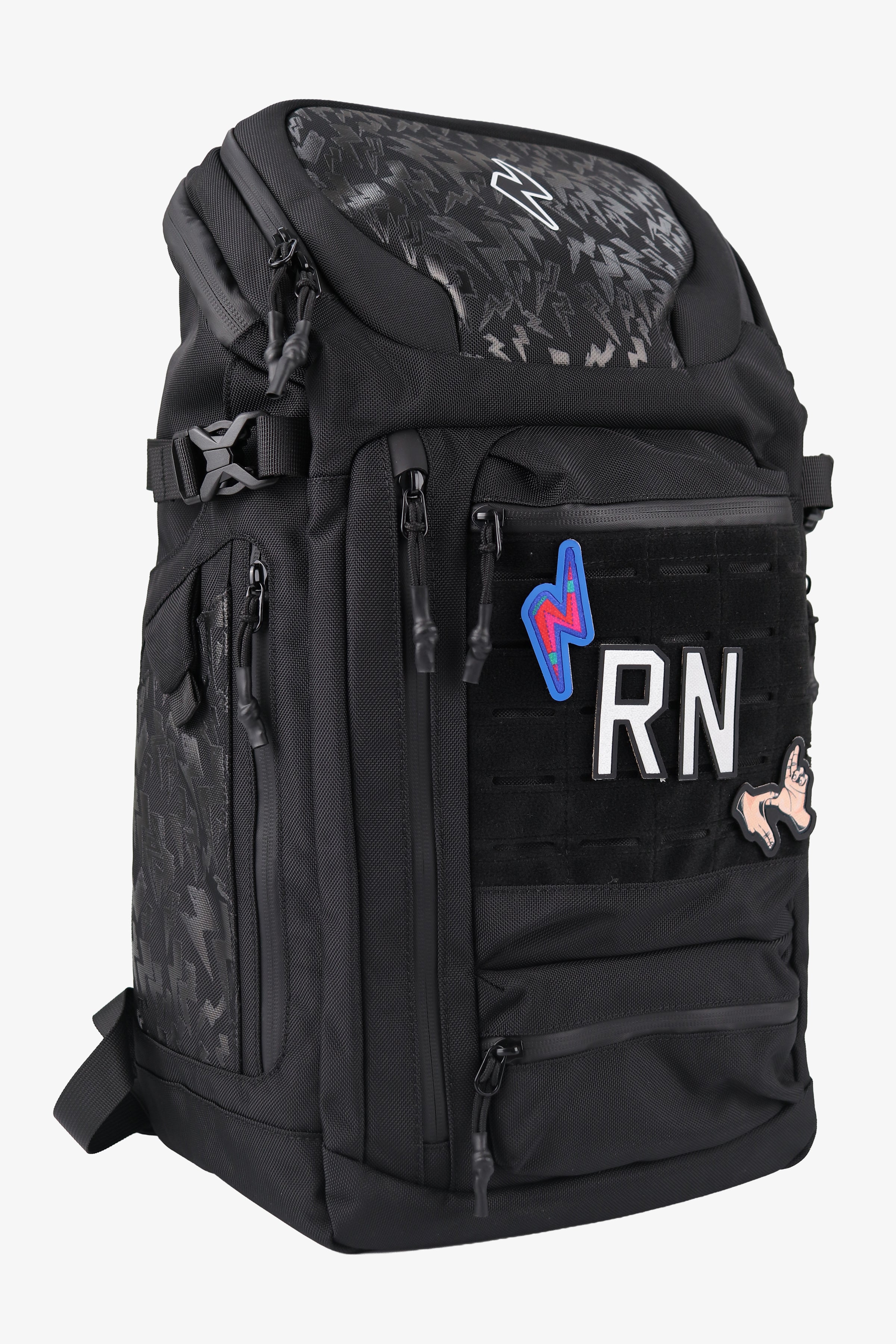 PARCHE NÚMERO RAYO NEGRO