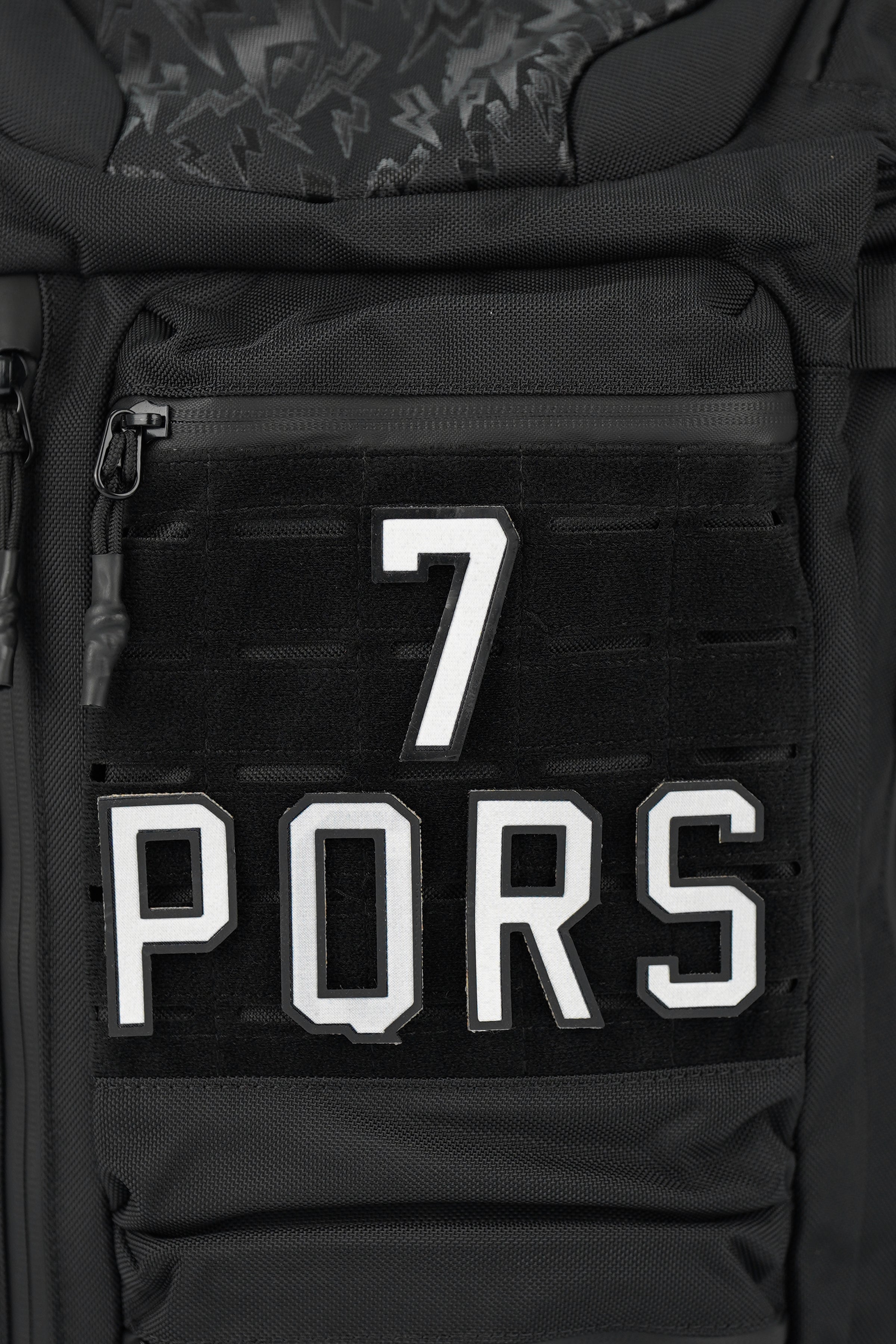 PARCHE NÚMERO RAYO NEGRO