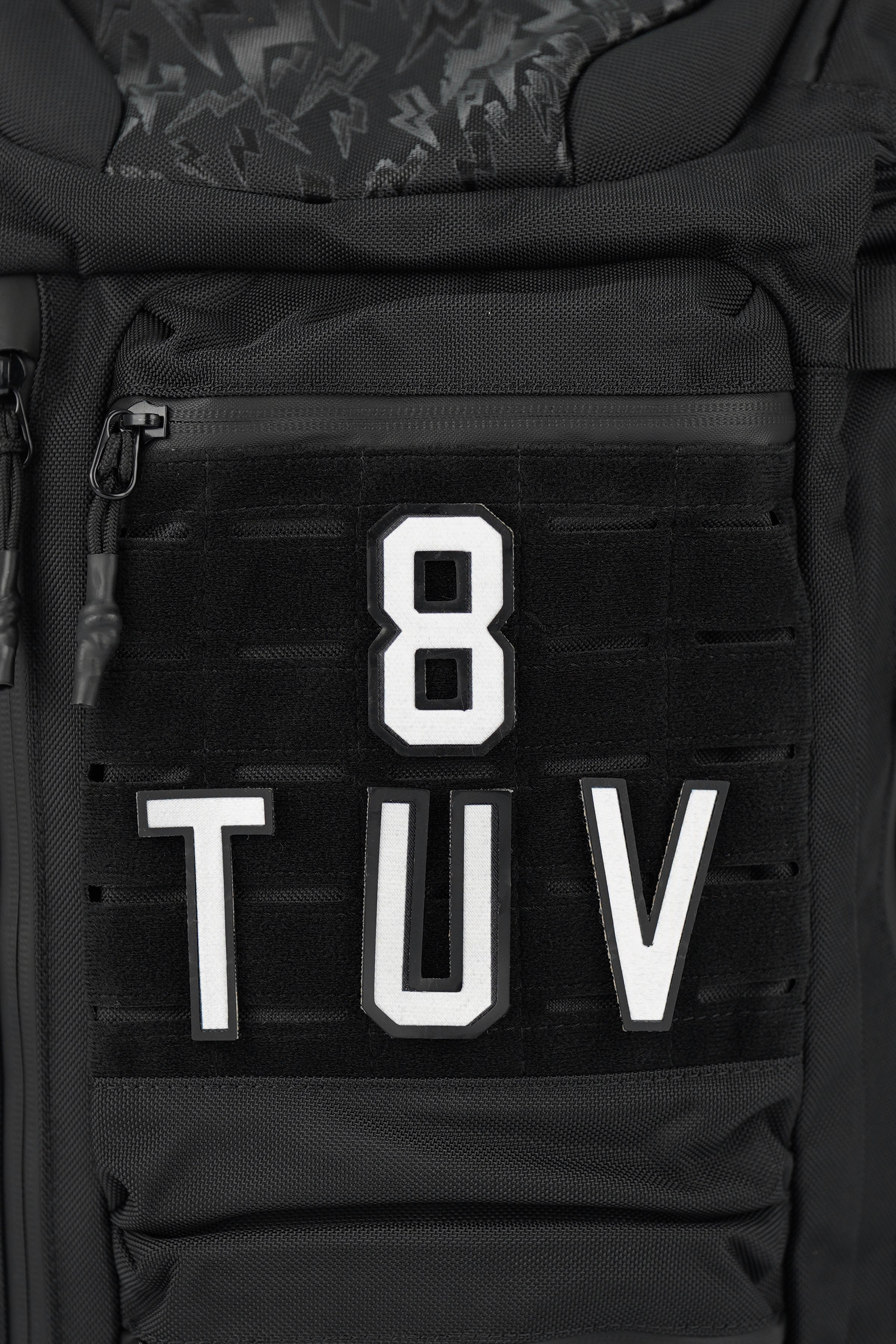 PARCHE NÚMERO RAYO NEGRO