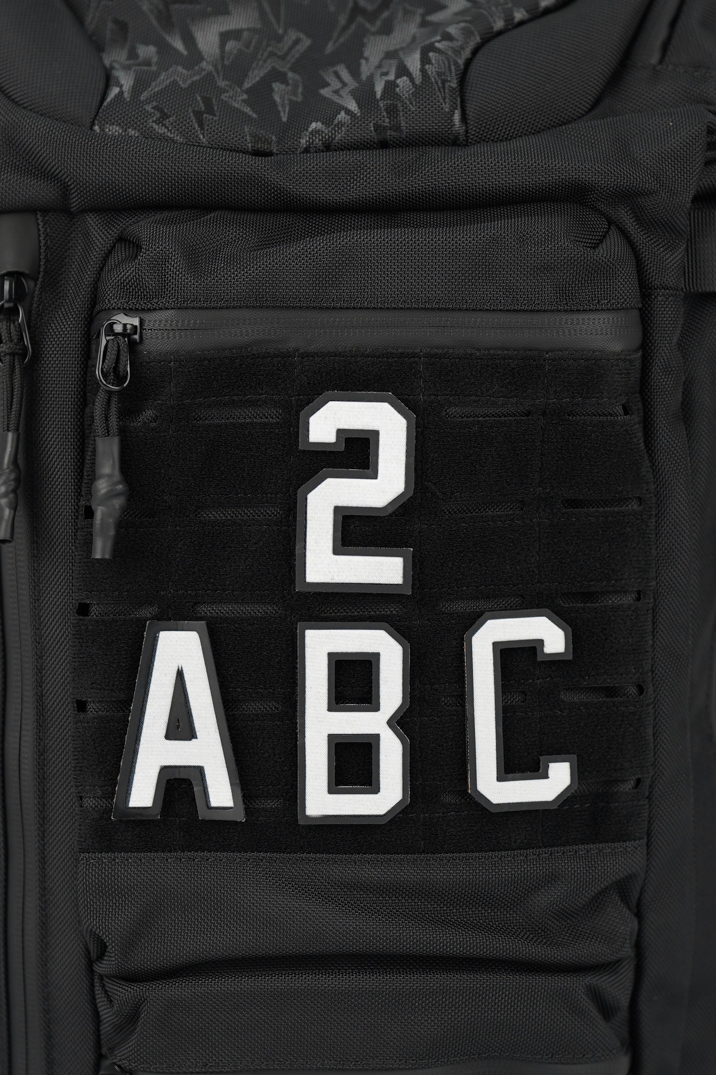 PARCHE NÚMERO RAYO NEGRO