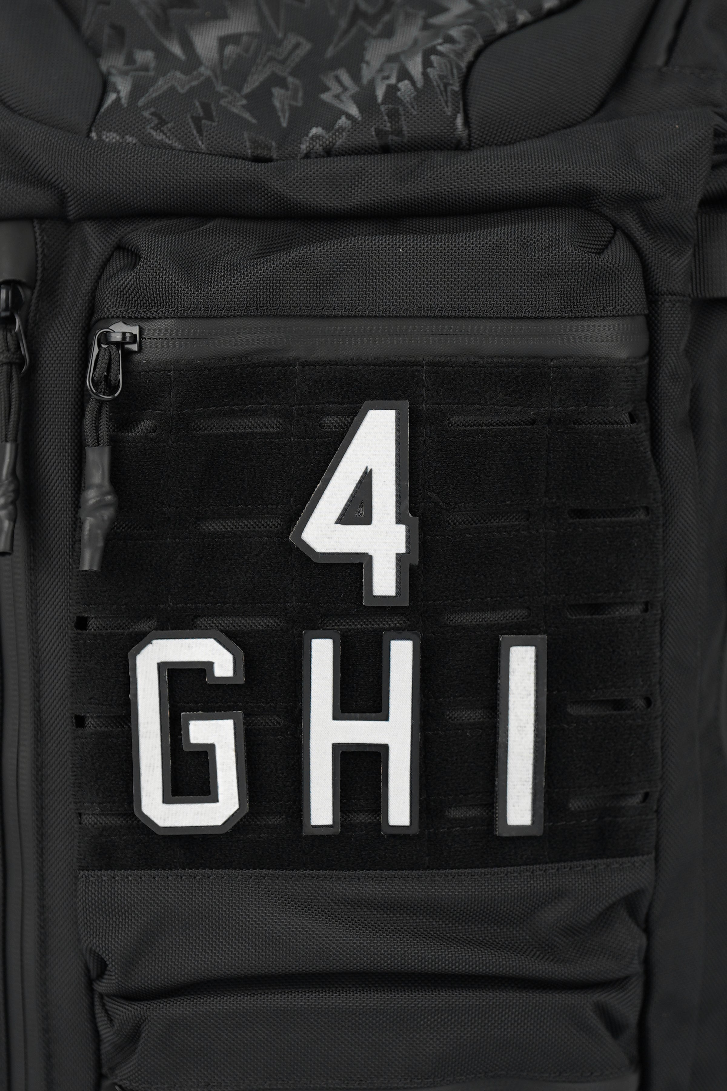 PARCHE NÚMERO RAYO NEGRO