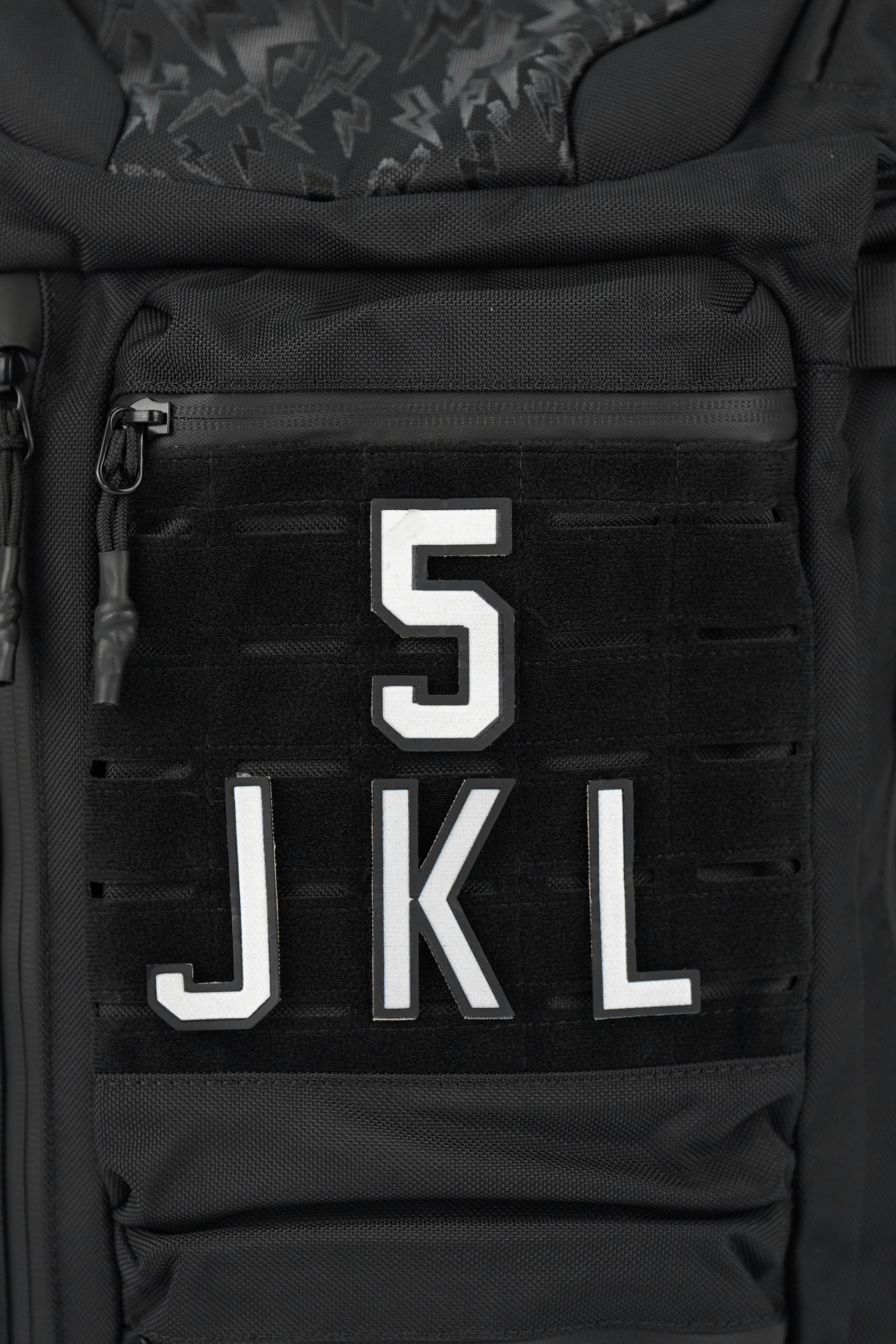 PARCHE NÚMERO RAYO NEGRO