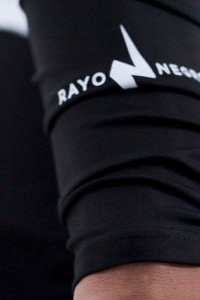 Manga Protectora Futbol Americano Manga Rayo Negro