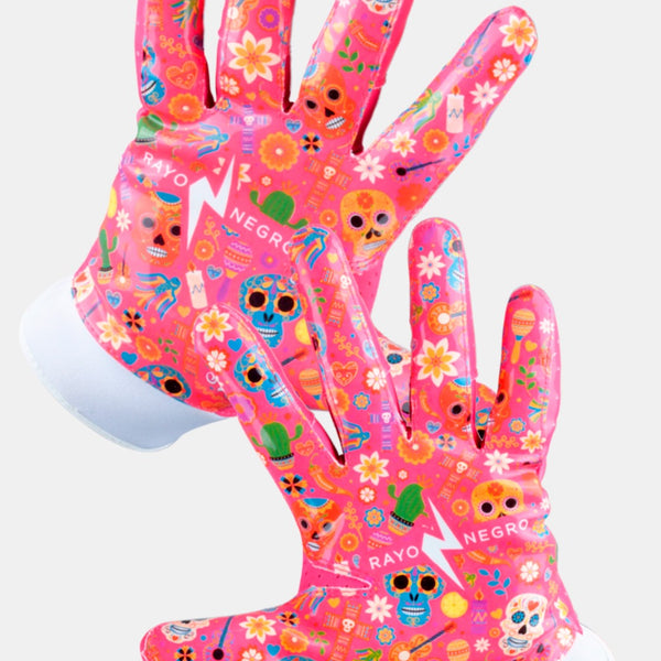GUANTES FOOTBALL RAYO NEGRO HONRA EL PASADO