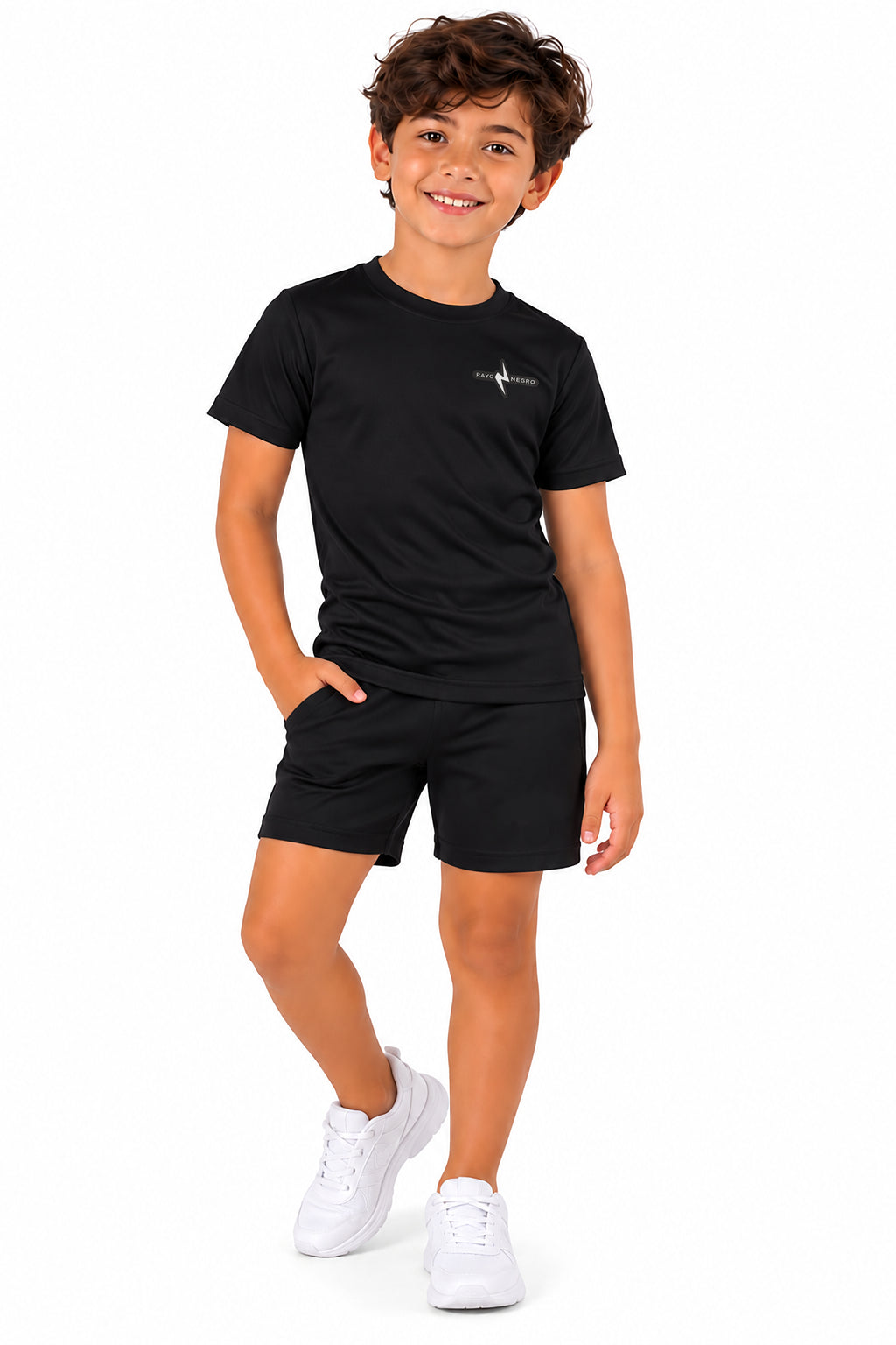 PLAYERA BÁSICA INFANTIL SLIM FIT