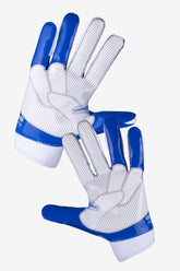 GUANTE STEALTH 5.0 AZUL BLANCO FOOTBALL