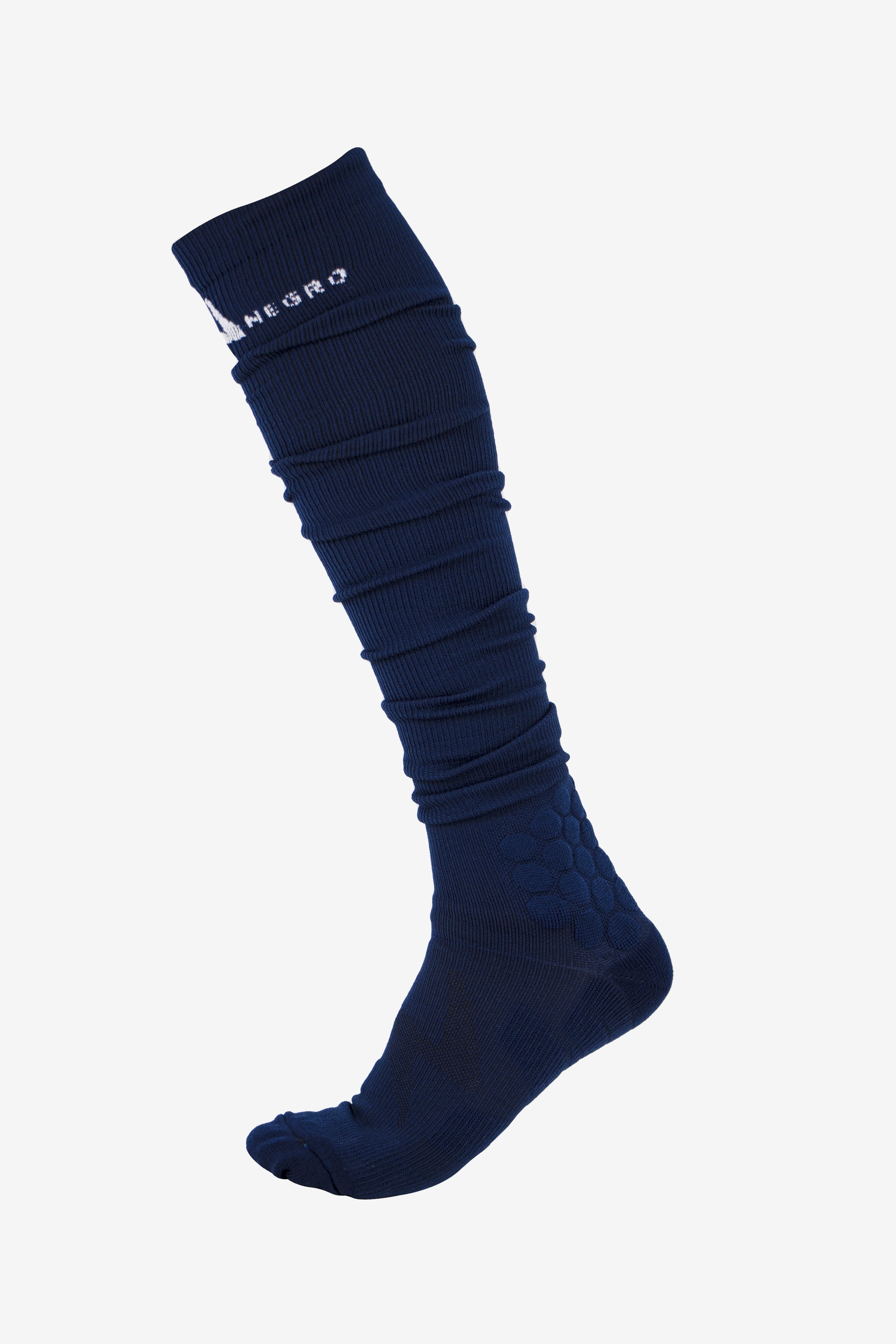 CalcetaTubo_CalcetaDeFutbolAmericano_CalcetaScrunch_CalcetasFootball_CalcetasRayoNegro_AzulMarino