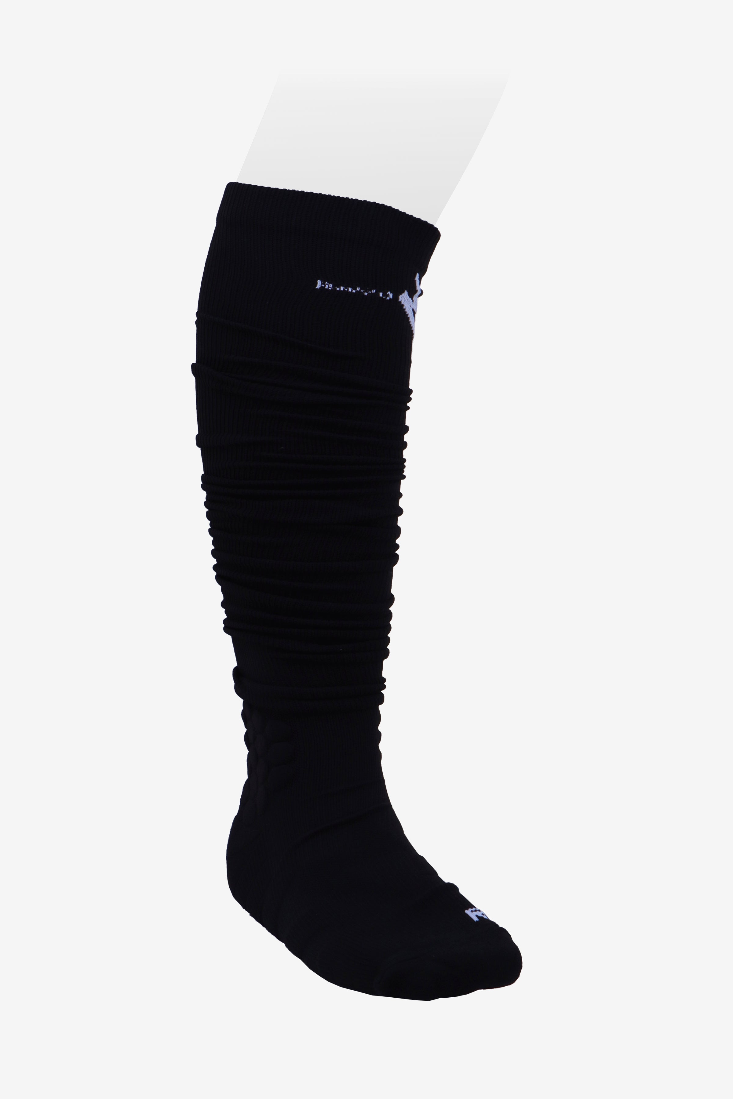 CalcetaTubo_CalcetaDeFutbolAmericano_CalcetaScrunch_CalcetasFootball_CalcetasRayoNegro-Negro